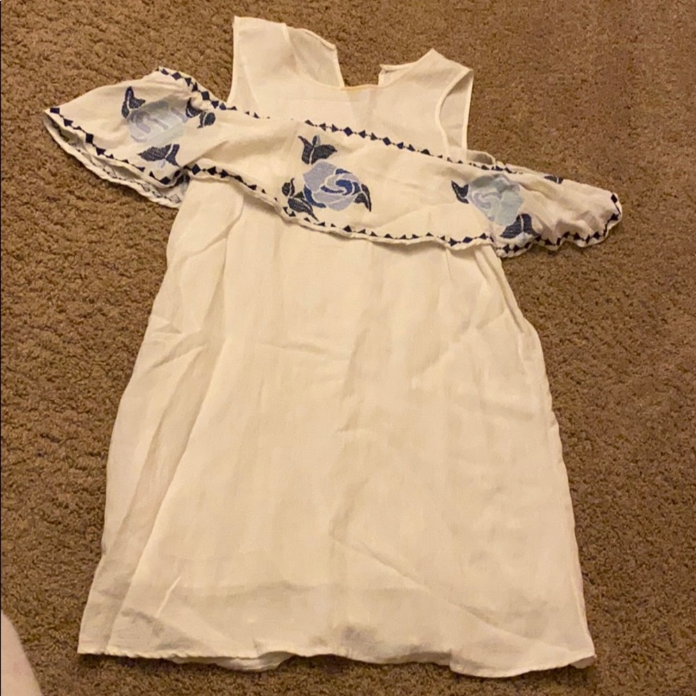 White dress